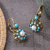 Médaillon™ | Boucles d'oreilles en turquoise – FS