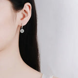 Boucles d'oreilles™ | Moissanite en argent sterling
