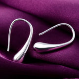 Goutte d'Eau™ | Boucles créoles en argent sterling