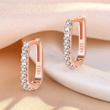 Boucles d'oreilles Élégance™ | Créoles sophistiquées en or