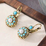 Médaillon™ | Boucles d'oreilles en turquoise – FS