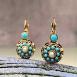 Médaillon™ | Boucles d'oreilles en turquoise – FS