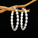 Créoles Ovales™ | Boucles en argent vintage – FS