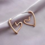 Cœur d'Or™ | Boucles d'oreilles en or rose