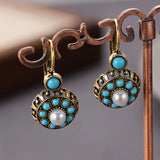 Médaillon™ | Boucles d'oreilles en turquoise – FS