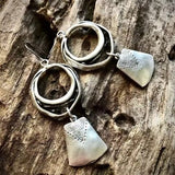 Belmont™ | Boucles d'oreilles argent vintage