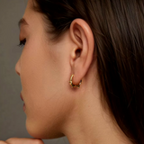 Boucles d'oreilles précieuses en forme de teckel - Le trésor d'une maman chien