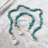 Collier Turquoise™ | Élégance en matière précieuse – FS