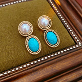 Déclaration Antique™ | Ensemble en or et turquoise – FS