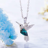 Collier Hummingbird Sparkle avec zircone
