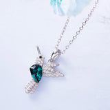 Collier Hummingbird Sparkle avec zircone