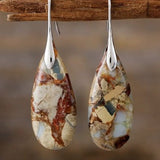 Boucles d'oreilles Ovales™ | Élégance en pierre précieuse