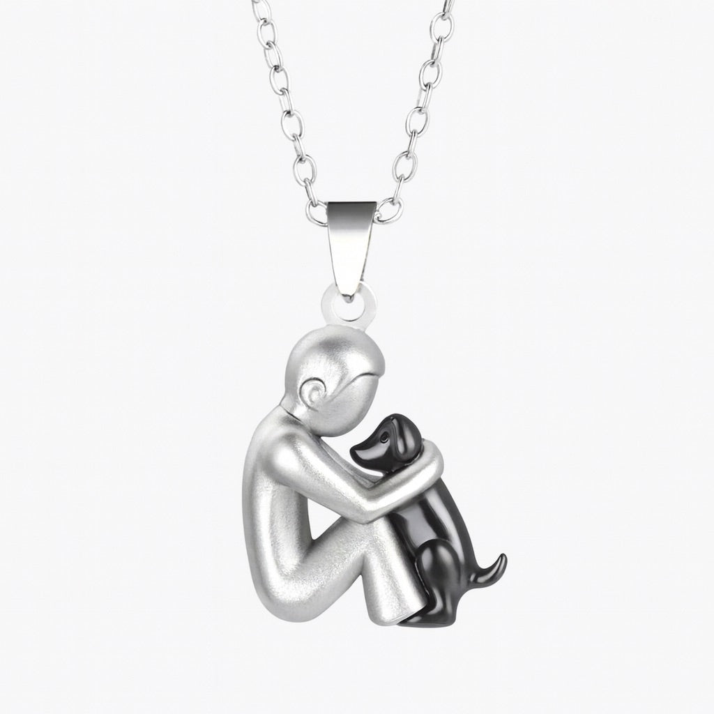 Collier pendentif Hug Chien