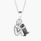 Collier pendentif Hug Chien