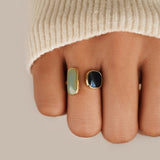 Puur - Bague enroulée unique