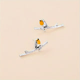 Oiseaux™ | Boucles d'oreilles en or délicat
