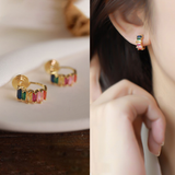 Boucles Élégantes™ | Boucles d'oreilles en matière précieuse