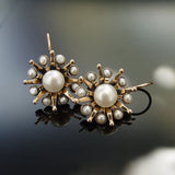 Boucles d'oreilles vintage Starlight Pearl