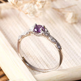 Bague Brigitte Améthyste