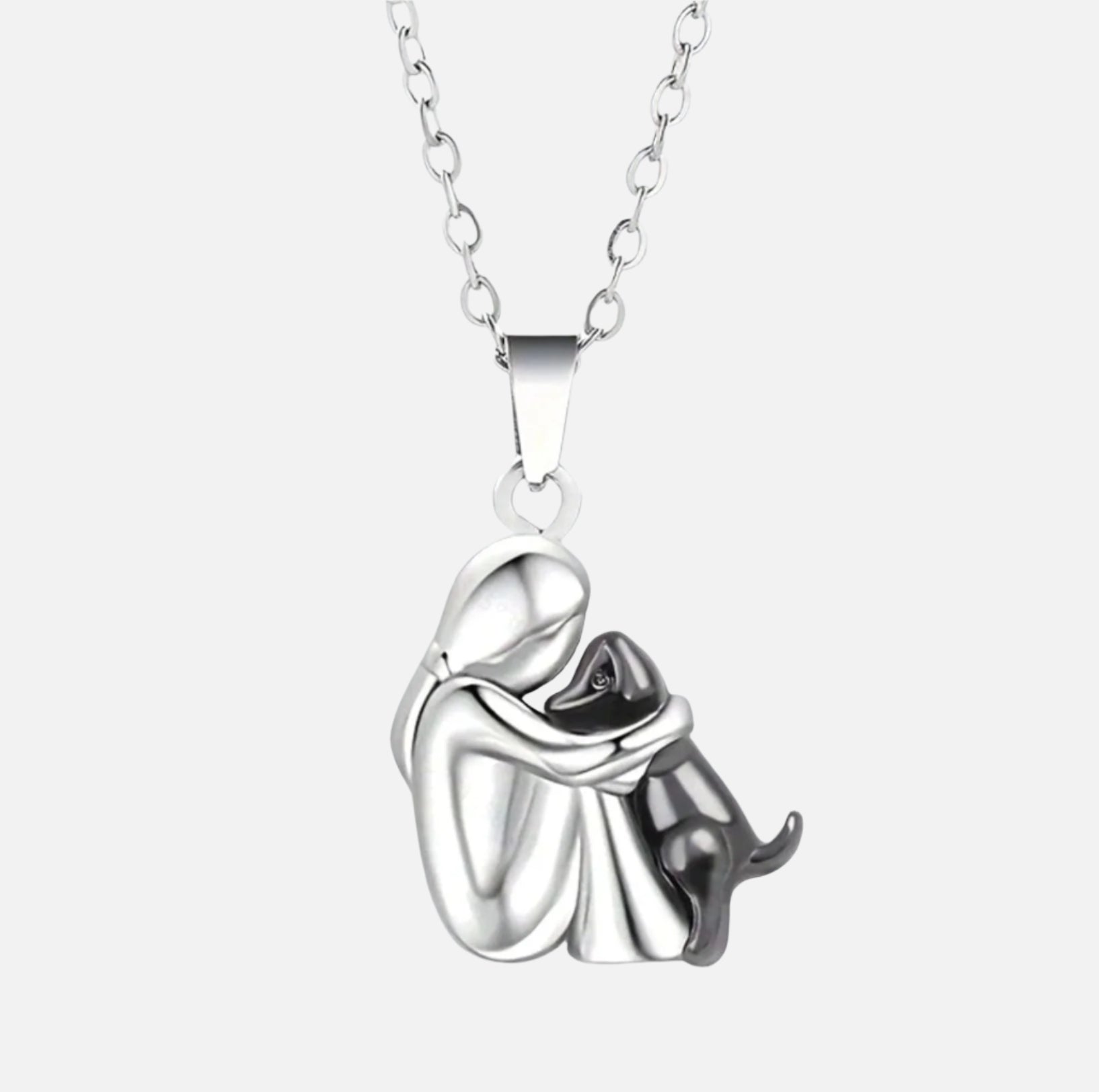 Collier pendentif Hug Chien