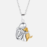 Collier pendentif Hug Chien
