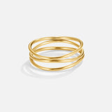 Boucle d'Infini - Bague en Or