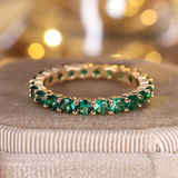 Éclat™ | Bague d'Éternité en or précieux