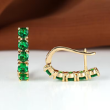 Everline™ | Boucles d'oreilles en matière dorée