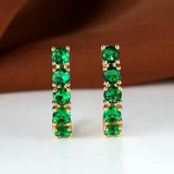 Everline™ | Boucles d'oreilles en matière dorée