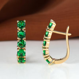 Everline™ | Boucles d'oreilles en matière dorée