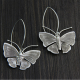 Boucles d'oreilles Papillon en Argent