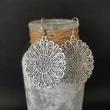 Boucles d'oreilles vintage mandala