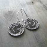 Boucles d'oreilles vintage Moonlight