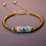 Bracelet Nazar en or