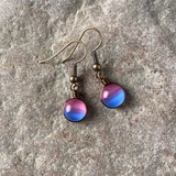 Boucles d'oreilles cosmiques vintage
