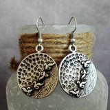Boucles d'oreilles rondes vintage