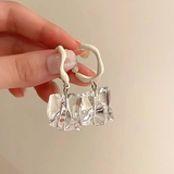 Boucles d'oreilles élégantes en cristal