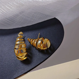 Boucles d'oreilles vintage Chrysalis