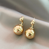 Boucles d'oreilles élégantes en or