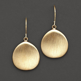 Boucles d'oreilles vintage en plaqué or