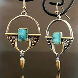 Boucles d'oreilles vintage égyptiennes en or