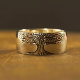 Bague vintage en or « Arbre de vie »