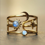 Bague vintage Cosmic Gold