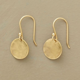 Boucles d'oreilles vintage plaquées or