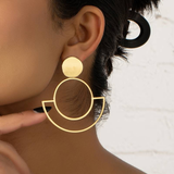 Boucles d'oreilles empereur vintage en or