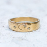 Bague vintage Golden Night
