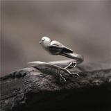Bague ouverte vintage Birdie