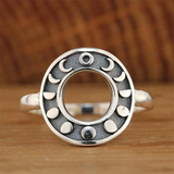 Bague vintage cycle lunaire