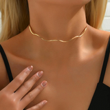 Collier fin vintage en or
