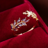 Laurier™ | Bague en matière précieuse raffinée